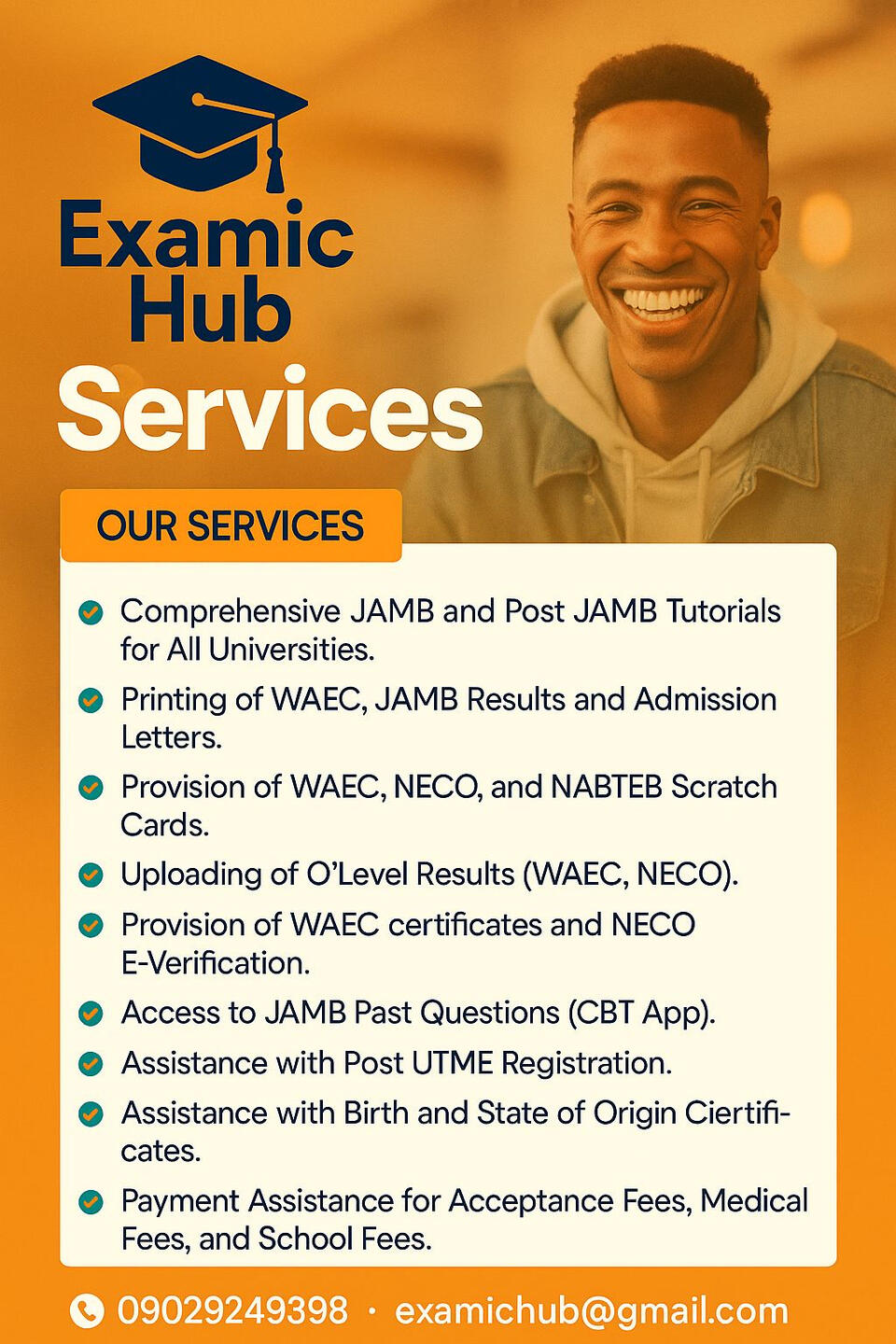 Examic Hub services